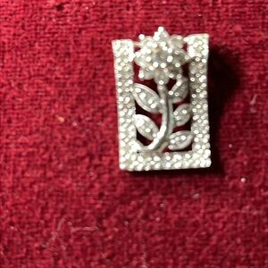 Diamond and Sterling Silver Pendant